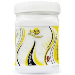 Acrylique Scolaire SmART Déco - 500 ml - Blanc