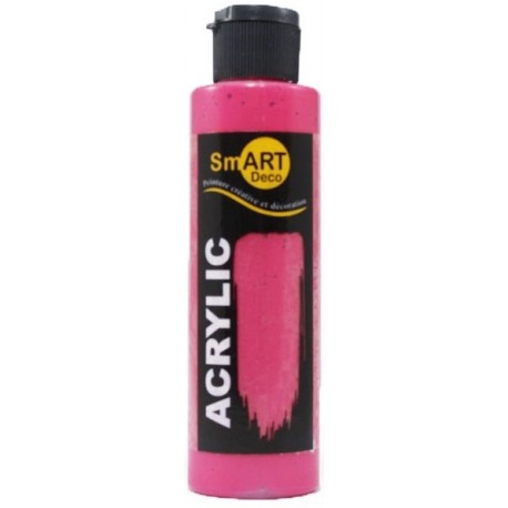 Acrylique Scolaire SmART - 130 ml - Rose