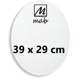 Châssis Entoilé Format Rond Coton Ø 25 - Mab