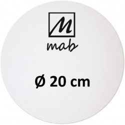 Châssis Entoilé Format Rond Coton Ø 25 - Mab