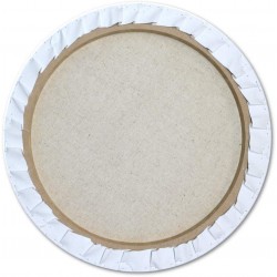 Châssis Entoilé Format Rond Coton Ø 25 - Mab