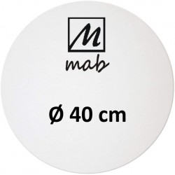 Châssis Entoilé Format Rond Coton Ø 25 - Mab