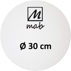 Châssis Entoilé Format Rond Coton Ø 25 - Mab