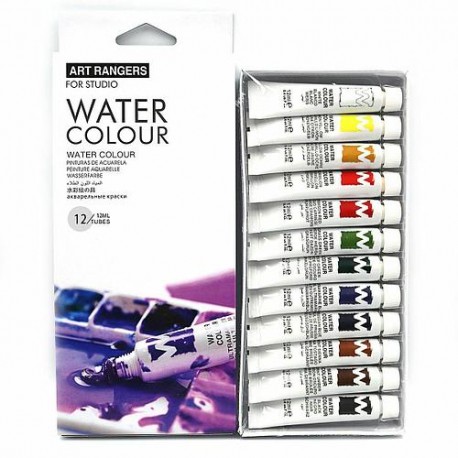 Coffret Aquarelle Basic 12x12 ml - Art Ranger