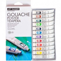 Coffret Gouache Basic 12x12 ml - Art Ranger