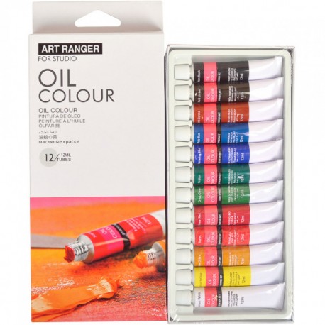Coffret peinture à Huile Basic 12x12 ml - Art Ranger
