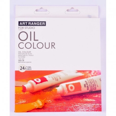 Coffret peinture à Huile Basic 24x12 ml - Art Ranger