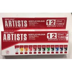 Coffret Acrylique Artist 12x22 ml