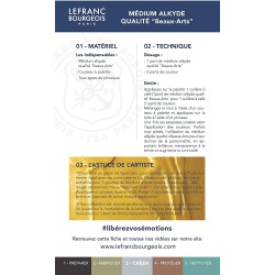 Additif Médium Alkyde Flacon 75ml - Lefranc & Bourgeois