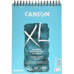 ALBUM PAPIER AQUARELLE XL 300G/M² 30 FEUILLES - CANSON-A4