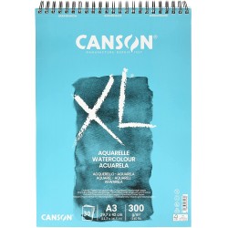 ALBUM PAPIER AQUARELLE XL 300G/M² 30 FEUILLES - CANSON-A3