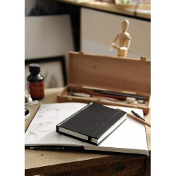 Livre de dessin Cahier avec tranchefile Art Book Universal 10,2 x 15,2 cm 112 feuilles - Canson