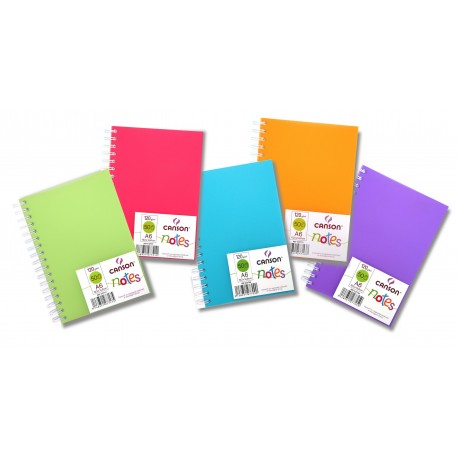 Carnet de croquis Notes 50 feuilles 120 Gr 18.5x18.5 cm Bleu - Canson