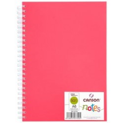 Carnet de croquis Notes 50 feuilles 120 Gr 18.5x18.5 cm Bleu - Canson