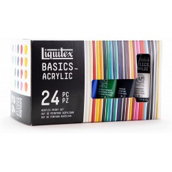 Set de 24 Tubes Acrylique Basics 22ml - Liquitex