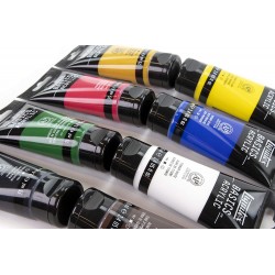 Set de 8 Tubes Acrylique Basics 75 ml - Liquitex