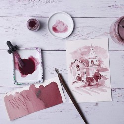 Set Essentiel 6x30ml Encre Acrylique Ink Professional - Liquitex