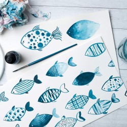 Set Essentiel 6x30ml Encre Acrylique Ink Professional - Liquitex