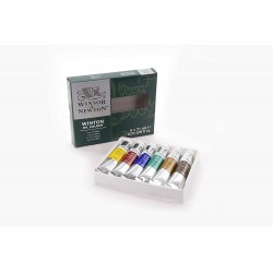 Set de 6 tubes Peinture à l'huile fine Winton 21ml - Winsor & Newton