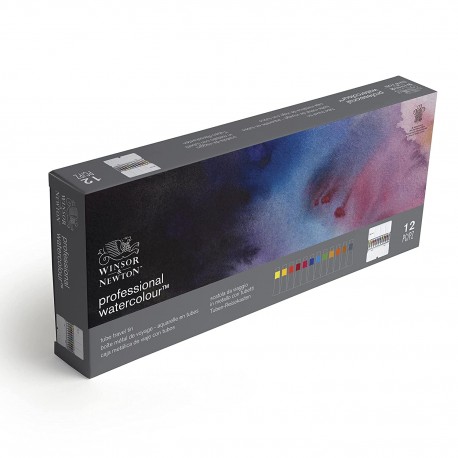 Métal Box de 12 nuances Professional Aquarelle - Winsor & Newton