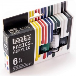 Set de 6 Acrylique Basics 22 ml - Liquitex