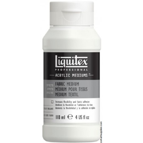 Additif Médium pour Tissus Textile 118 ml - Liquitex