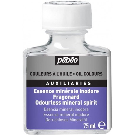 Flacon d'essence minérale inodore 75 ml - Pébéo