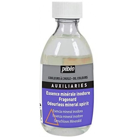 Essence Minérale Inodore 245 ml Transparent - Pébéo