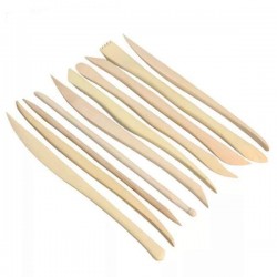 Kit outils pour céramique ébauchoir 10 pièces