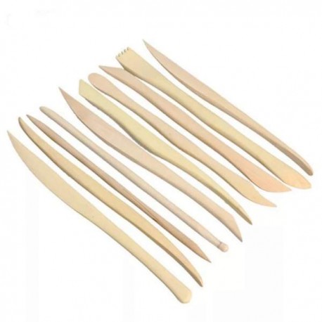 Kit outils pour céramique ébauchoir 10 pièces