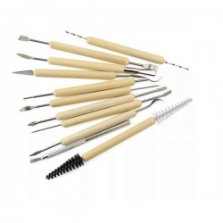 Kit sculpture pour argile 11 pièces