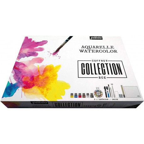coffret collection Aquarelle fine  Coloris Assortis - Pébéo