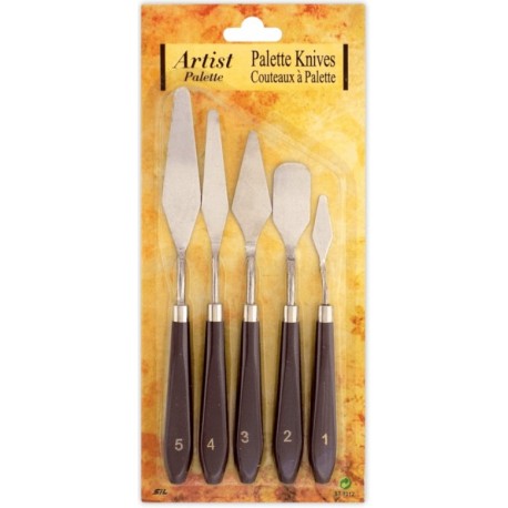 Pochette de 5 couteaux - Artist Palette
