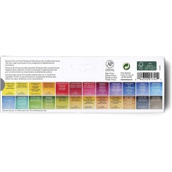Boîte en métal Aquarelle Professional 24 demi-Godet - Winsor & Newton