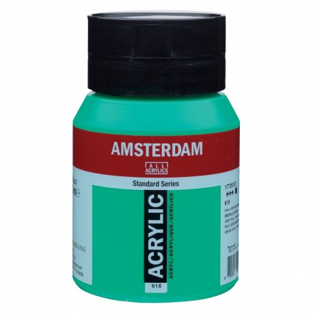 Standard Series Acrylique Pot 500 ml Vert Permanent Foncé 619