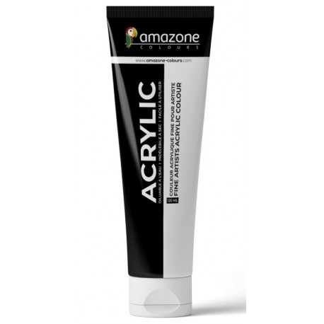 Acrylique 180ml Blanc De Titane 10 - Amazone