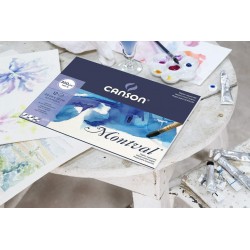 Album spirale fin 12 feuilles Aquarelles Montval 300 gr 32 x 41 cm - Canson