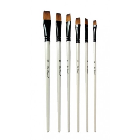 Set de 6 Pinceaux Plats