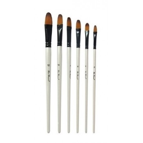 Set de 6 Pinceaux Plats
