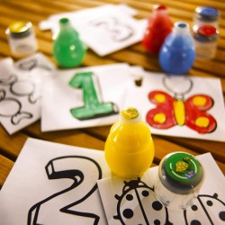 Set de 4 Spoty Applicateur de Gouache 30 ml - Lefranc & Bourgeois