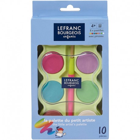 Set de 8 Pastilles de Gouache - Lefranc & Bourgeois