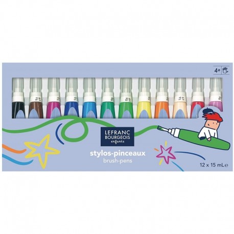 Coffret Magique de 12 Stylos-pinceaux - Lefranc & Bourgeois