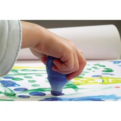 Set de 4 Spoty Applicateur de Gouache 30 ml + 8 puzzle chiffres - Lefranc & Bourgeois
