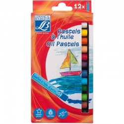 Set de 12 Pastels a l'huile 10mm - Lefranc & Bourgeois