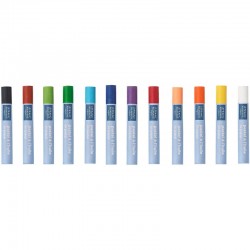 Étui 12 Pastels Huiles Diam 8 mm - Lefranc &Bourgeois