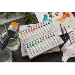 Set  de 12 Tubes Aquarelle étude 10 ml - Lefranc & Bourgeois