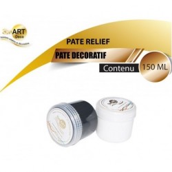 Pâte décoratif Blanc 150 ml - Smart