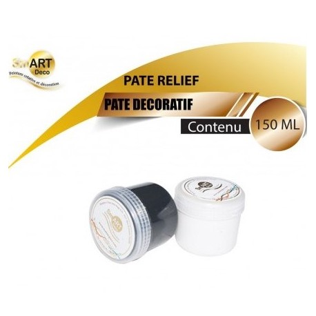 Pâte décoratif Blanc 150 ml - Smart