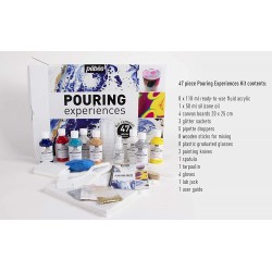 Coffret Pouring Expériences 47 Pièces - Pébéo
