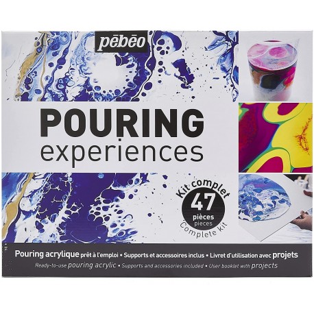 Coffret Pouring Expériences 47 Pièces - Pébéo